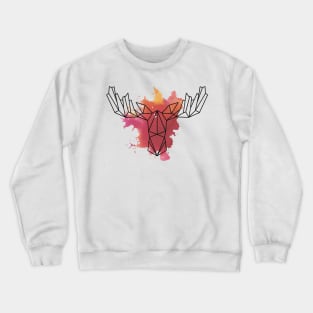 Geometric moose Crewneck Sweatshirt